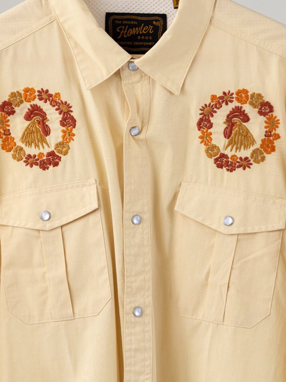 Crosscut Deluxe Longsleeve Shirt Fowl Play: Off White Dobby XL
